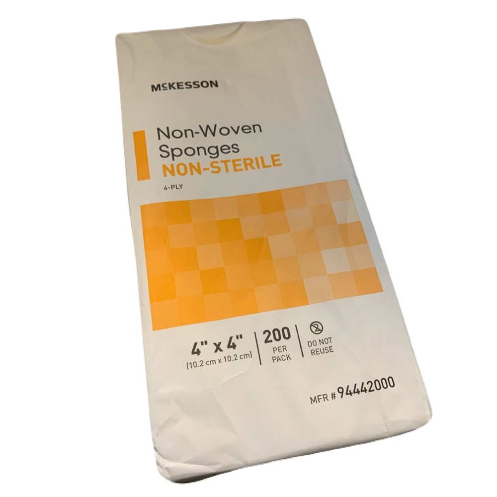 Cream‎ Non-Woven Sponges